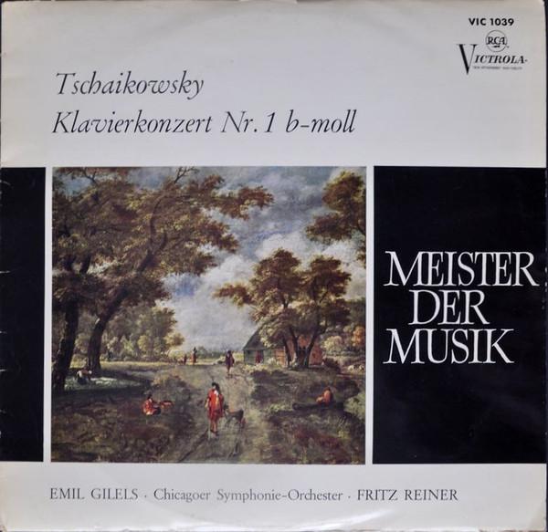 

LP Record PYOTR ILYICH TCHAIKOVSKY EMIL GIL Klavierkonzert Nr. 1 Bmoll VIC1039 RCA Victrola Germany Classical Used