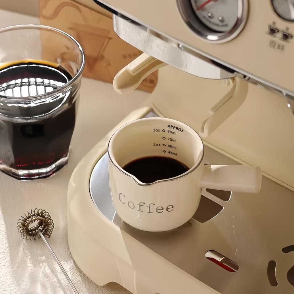 Fine Graduated Measuring Cup Top quality Espresso Extraction Cup Mini Sauce Sauce Measuring Cup Milk Pot