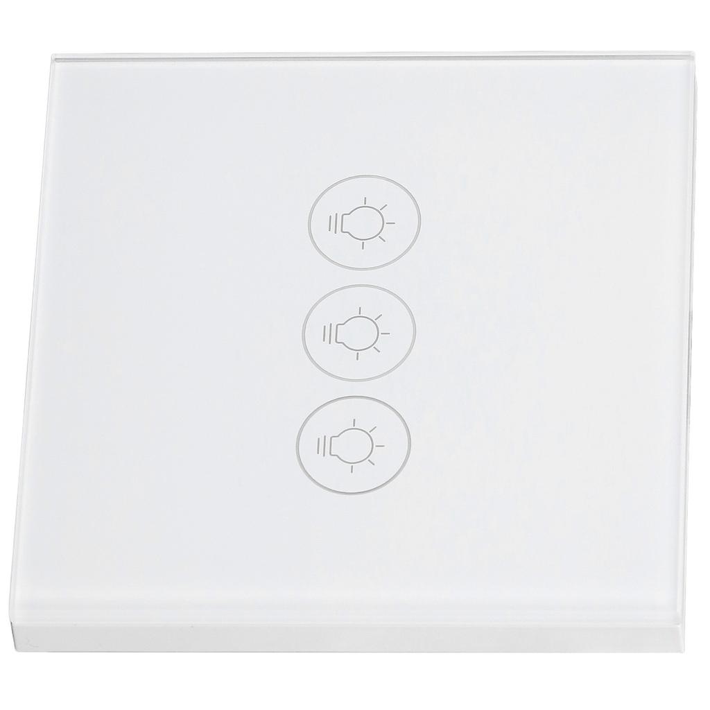 WiFi Touch Light Switch Voice Control Dimmable Smart Wall Touch Switch with Timer for Tuya 90?250V