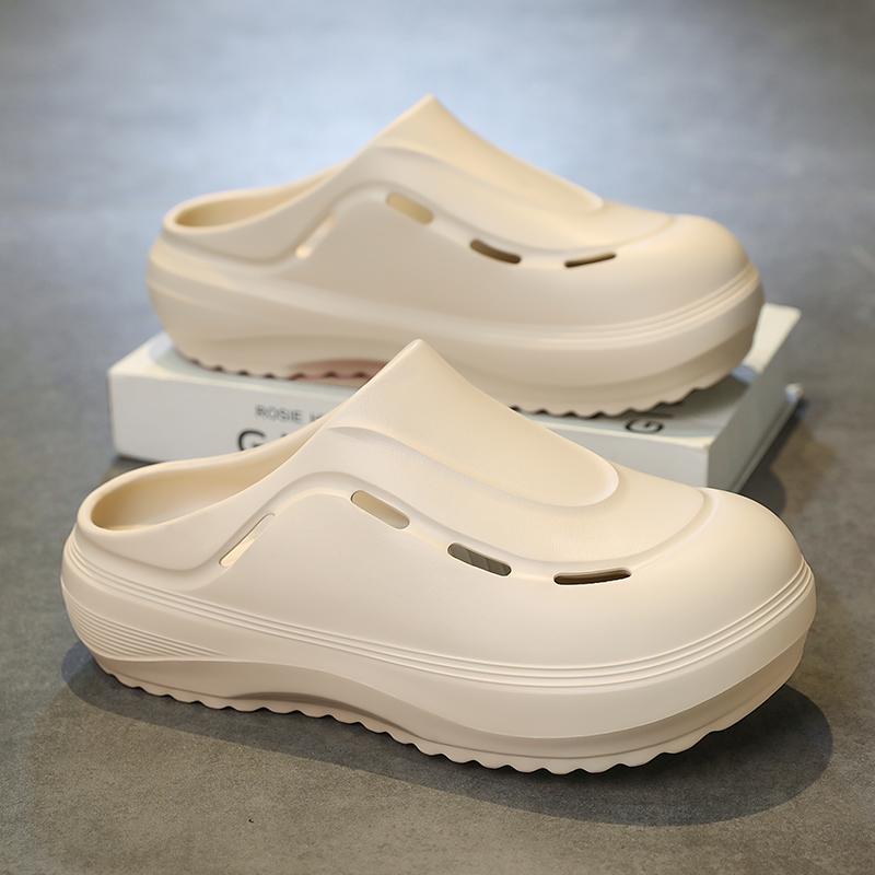 Sandali da uomo estivi Pantofole da spiaggia Pantofole da esterno alla moda Scarpe casual da spiaggia per sport acquatici Infradito cave traspiranti Sneaker da uomo economica Aqua