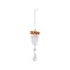 Realistic Acrylic Pinecone Christmas Tree Hanging Decoration Transparent Pine Cone Festival Home Ornament