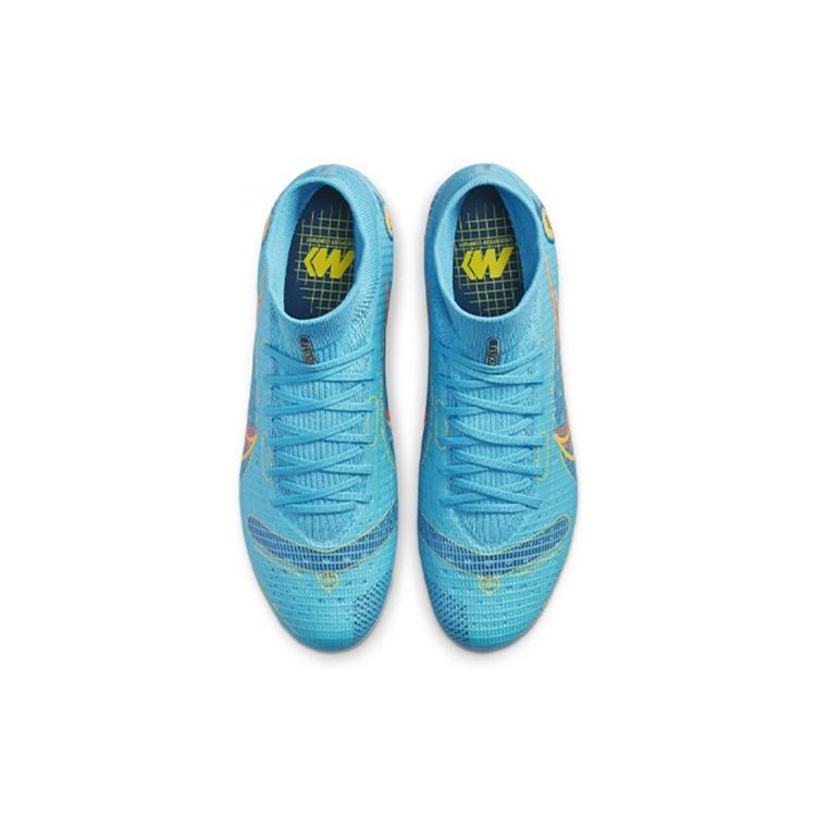 Nike Mercurial Superfly 8 Pro AG 'Blue Yellow' Men's DJ2844-484