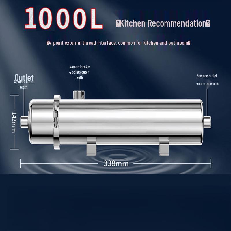 OLOEY Whole House Stainless Steel Water Purifier