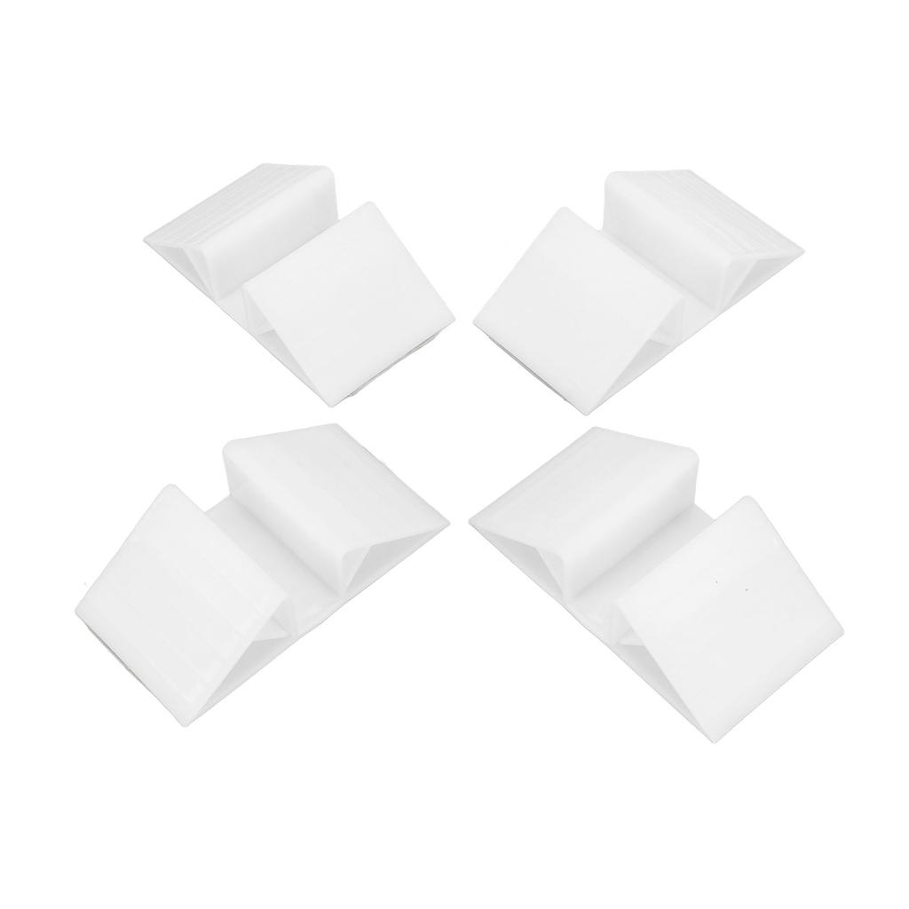 4pcs Pet Gate Support Feet Triangular Dog Fence Reinforcement Support Feet for Doorway Hallway Porch Staircase