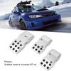 3Pcs R3000 Pedal Cover Set for Brake Clutch Accelerat Non Slip Manual Transmission Racing Sports Car