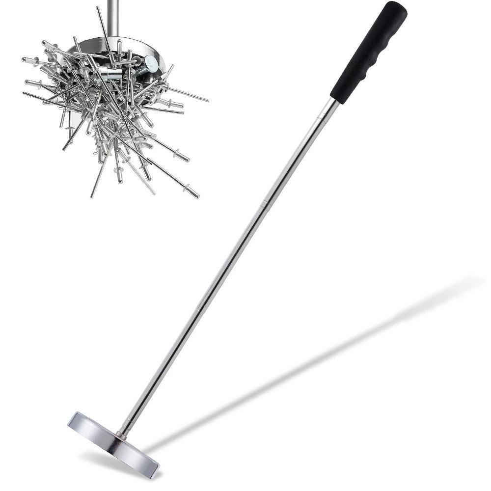 Retractable Screws Parts Finder Telescoping Magnet Sweeper Stick Magnetic Pickup Tool  Workshop