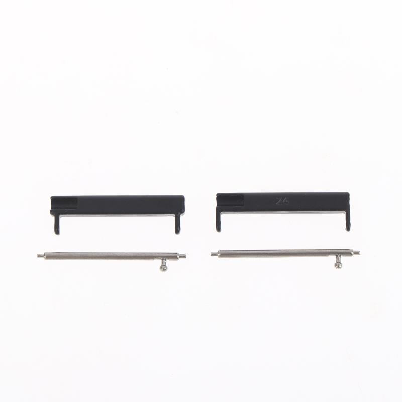 1 Para adapterów do opaski na nadgarstek 24 mm na 22 mm/20 mm do smartwatcha 7/9/D5I Akcesoria Złącze zamienne do smartwatcha