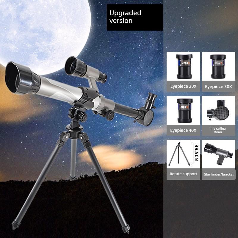 Children's Astronomical Telescope, Professional-Grade, High-Power, High-Definition, Boys' Space Stargazing, Birthday, New Year's Gift for Children