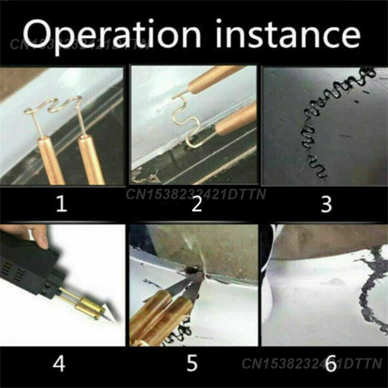 1~4SETS Tool Iron Staples S Wave Staples Welding Machine Accessories Bumper Repair Plastic Welding Bumper Soldering