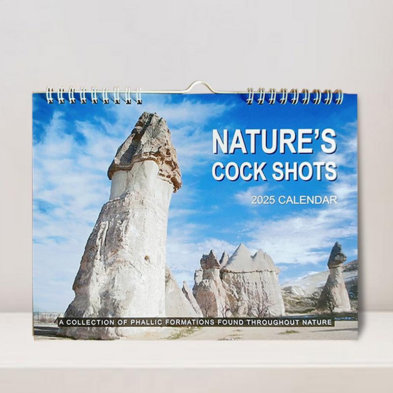 2025 Hangable Dicks In Nature Calendar Funny Calendar Joke Calendar Monthly Planning Monthly Writing Planner Wall Calendar