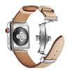Cinturino in Vera Pelle Per Apple watch band 45mm 41mm 44mm 40mm 42mm 38mm 44 correa bracciale iWatch serie 3 4 SE 6 7 cinturino 45 mm
