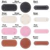 PU Leather Bag Accessories Long Bottom for Knitted Bag Handmade Bottom With 52 Holes DIY Crochet Bag Bottom