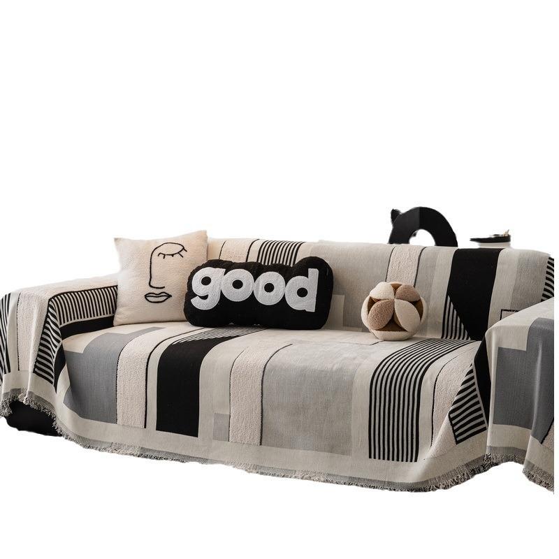 Chenille Sofa Towel Four Seasons Universal All-Inclusive Sofa Cover Dust Cover One-Piece Sofa Cover Cloth Anti-Scratching