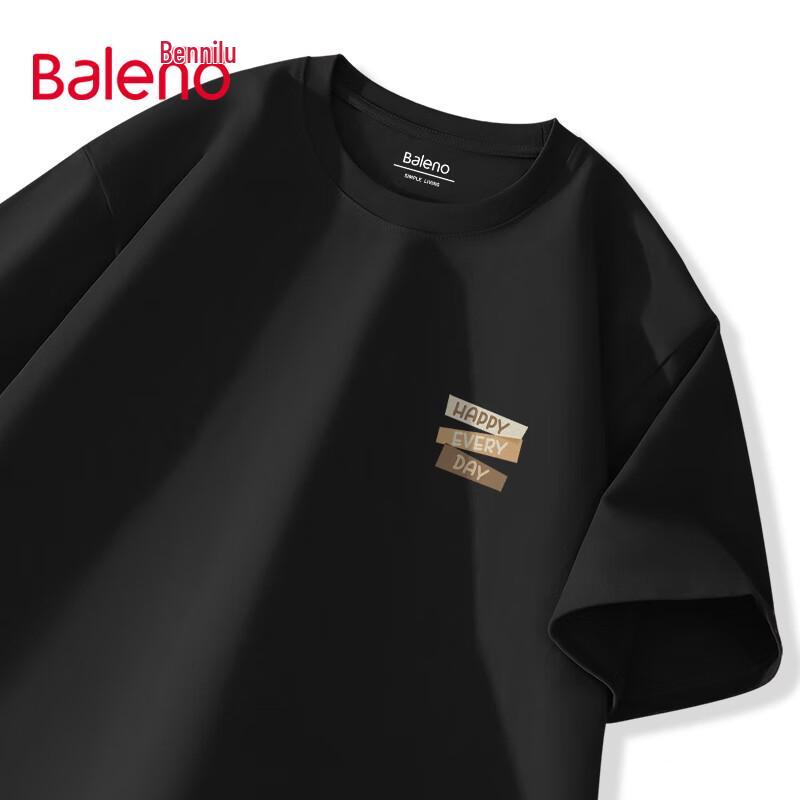 Baleno Men s Pure Cotton Loose Fit Short Sleeve T-Shirt