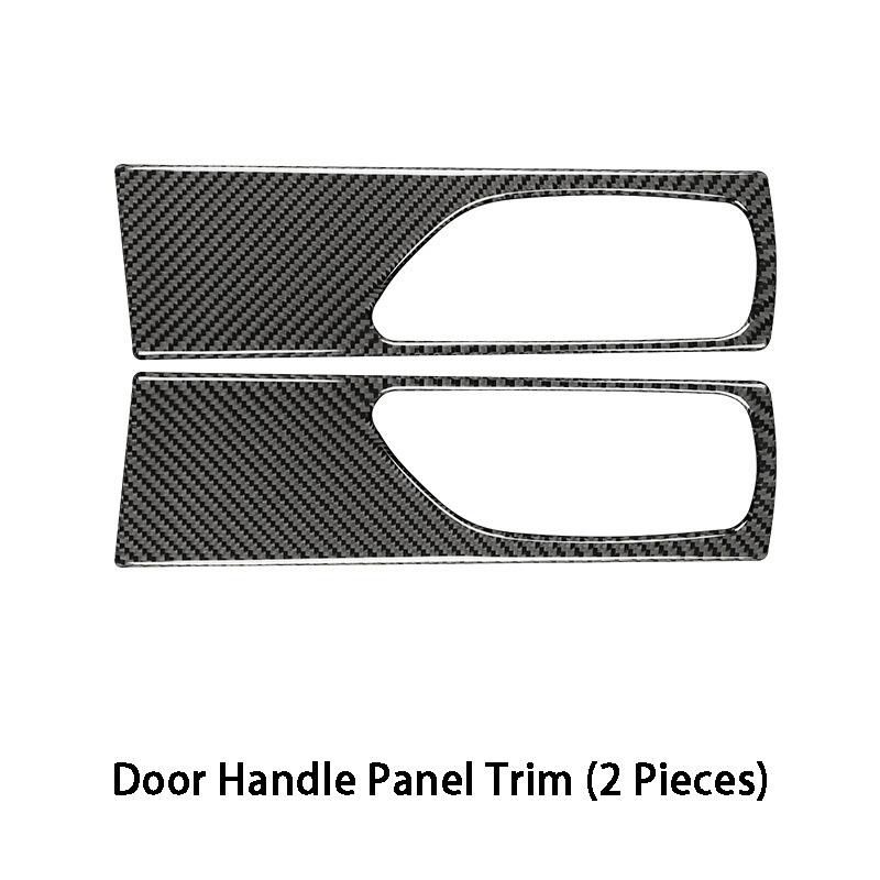 Carbon Fiber Water Cup Gear Steering Wheel Full Kit Interior Trim Sticker Decoration Style Car Accessories For Lexus IS250