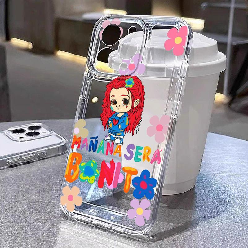 Karol G Manana Sera Bonito Phone Case For IPhone 17 16E 15 14 13 12 11 Pro Max 13 12 Plus Shockproof Soft Clear Cases Coque