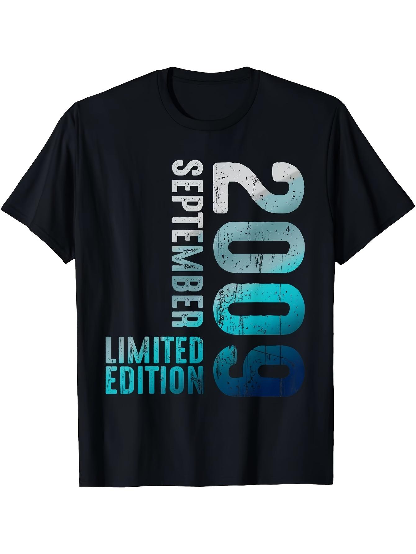T-Shirt y2k T Black/Blue L