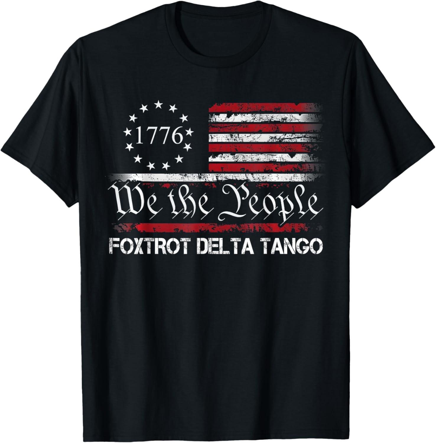 Foxtrots Delta Tangos Funny Foxtrots Delta Tangos Unisex T-Shirt S разноцветный