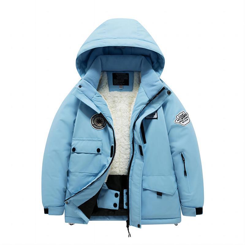 Kids' Trendy Waterproof Ski Suit Set - Warm, Windproof Gear for Boys & Girls