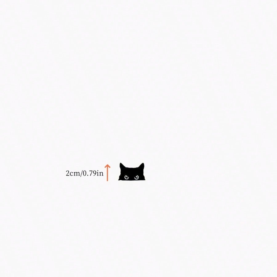 

Cat Peeker Decal, Car Decal, Black Cat Peeker Sticker, Blank Button, Vinyl Decal, Car Stickers, Vinyl Stickers, Eject Sticker, Cat Deca one-size чёрный
