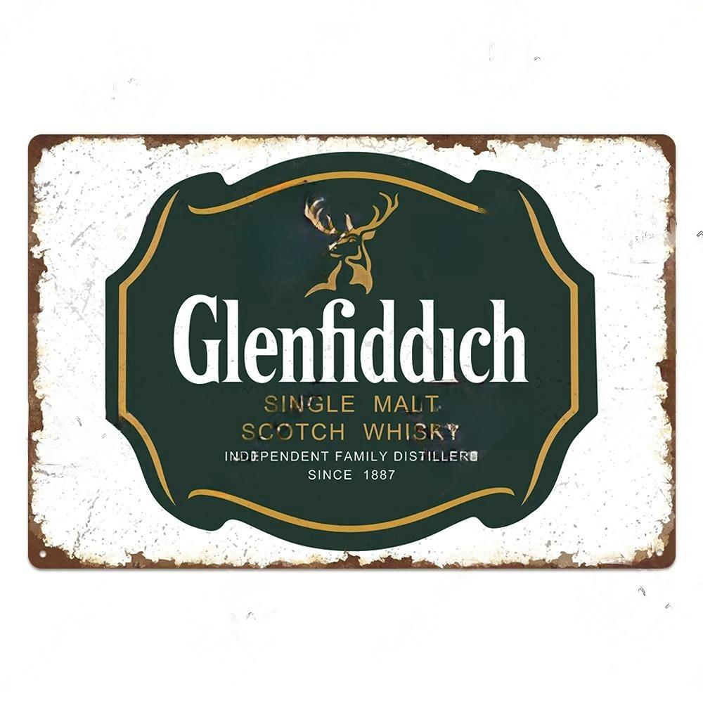 Vintage Whisky Plechová cedule Kovový plechový znak Pin-up girl Retro Nástěnná dekorace Pro garáž Klub Bar Pánská jeskyně Pub Kavárna Nástěnná dekorace