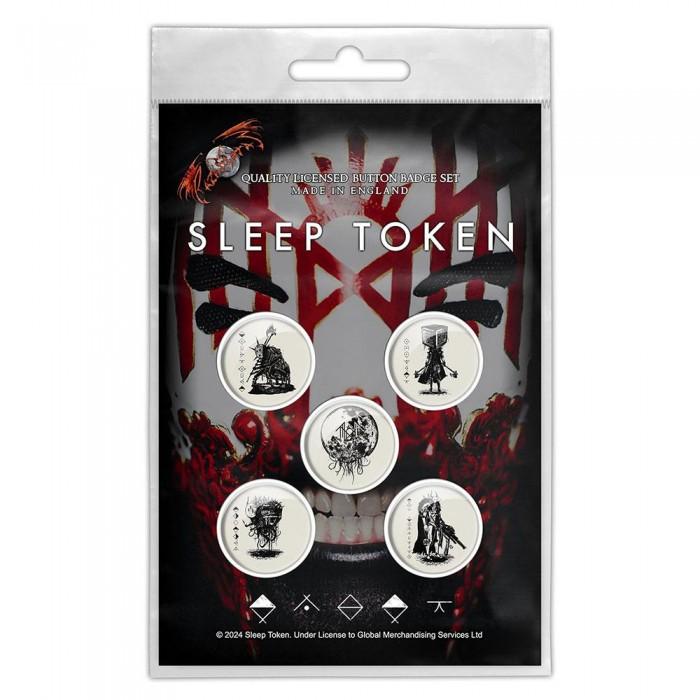 Odznak masky Sleep Token Vessel (Balení po 5)