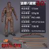 NECA Action Figure Predator Dutch 30° Anniversario Arnold Schwarzenegger Estrazione dalla Giungla Modello da Collezione Per Collezionista Adulto
