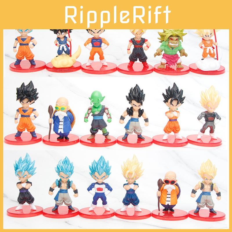 Dragon Ball Figures Childhood Goku And Vegeta Super Saiyan Pvc Collectibles