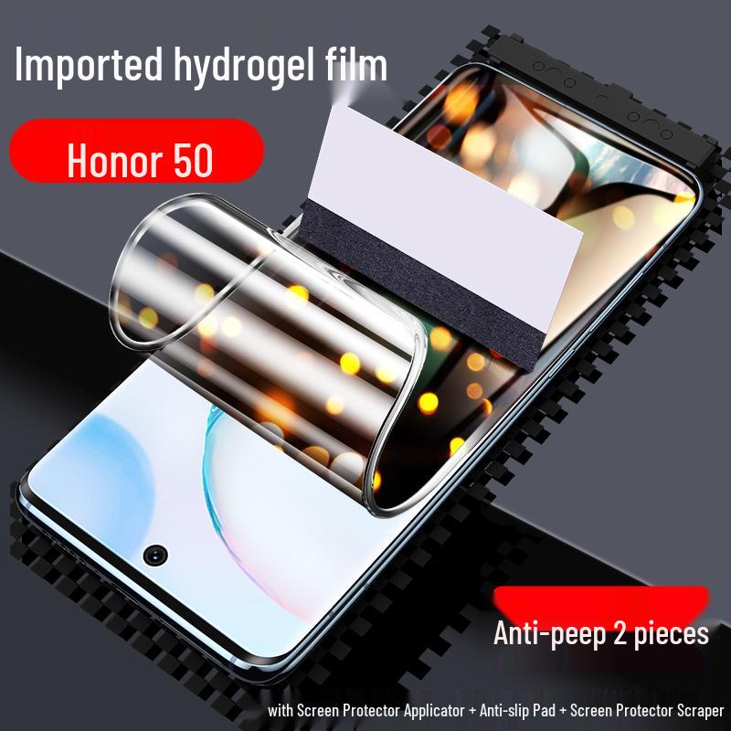 Hydrogel & Tempered Screen Protector for Honor 50, 50 Pro, & 50 SE - Full Coverage