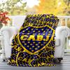 CABJ Flannel Blanket Soft All-Season Throw, Design for Camping, Car Travel, Hiking Sofa, Bed, Office Perfect Gift for Parties
