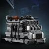 Non-Toxic Moc Apocalypse Survival Armored Van Zombie Zombie Zombie Movie Peripheral Model Decoration Small Particle Assembly Building Bloc
