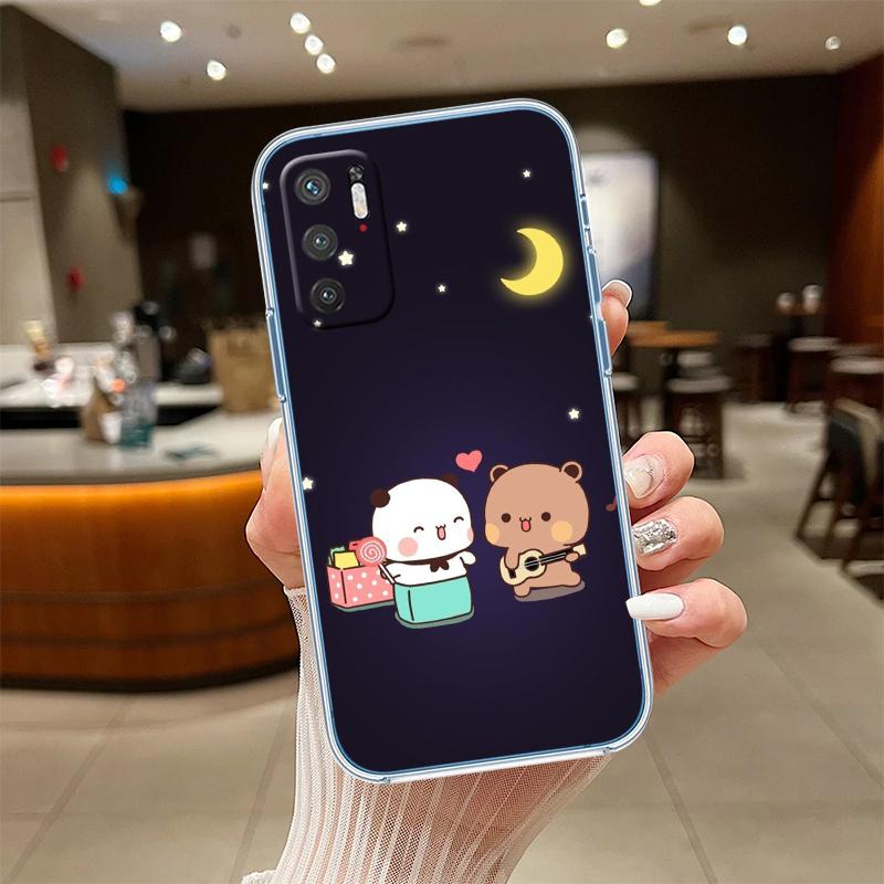RE14 BUBU DUDU Transparent Phone Case for LG K22 K30 K40 K40S K41 K42 K50 K50S K51 K51S K52 K61 K62 K71 K92 Q60 Q61 V40 V50 V60