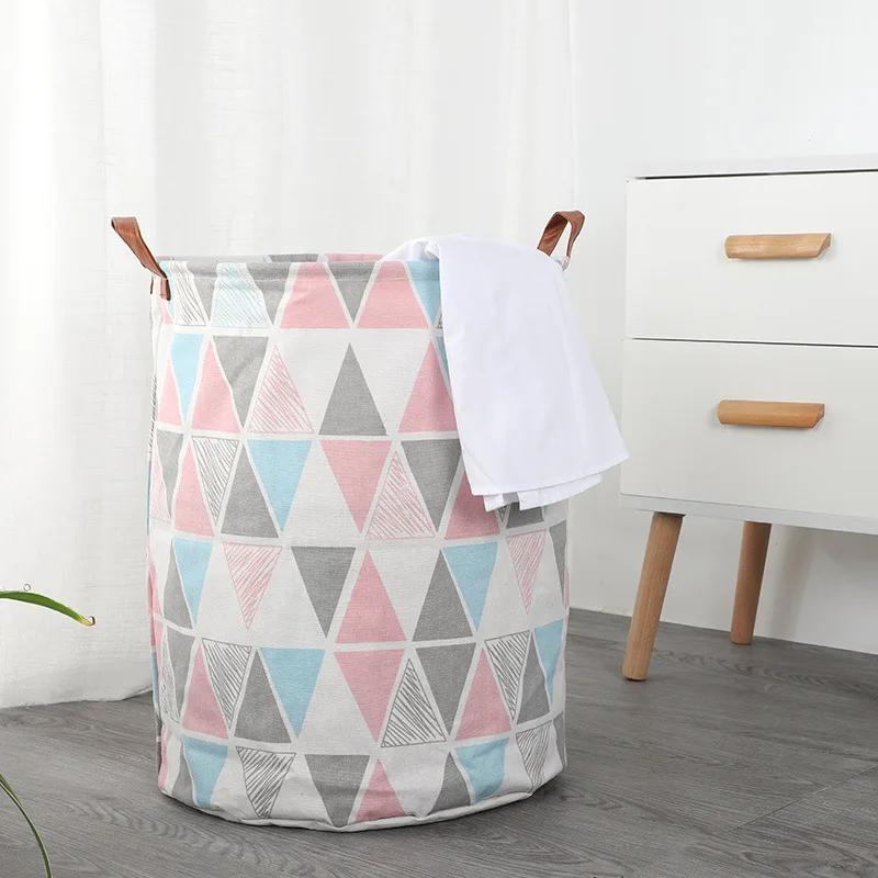 Clothing Laundry Basket Bag Folding Laundry Basket Large Capacity Clothes Storage Bag Hamper Collapsible Clothes Toy Basket