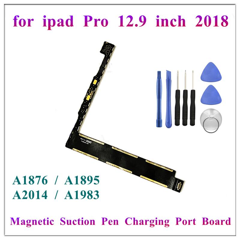For IPad Pro 12.9 Inch 3rd 2018 4th Gen 2020 Stylus Magnetic Suction Pen Charger Charging Port Flex Cable Touch Pencil Board