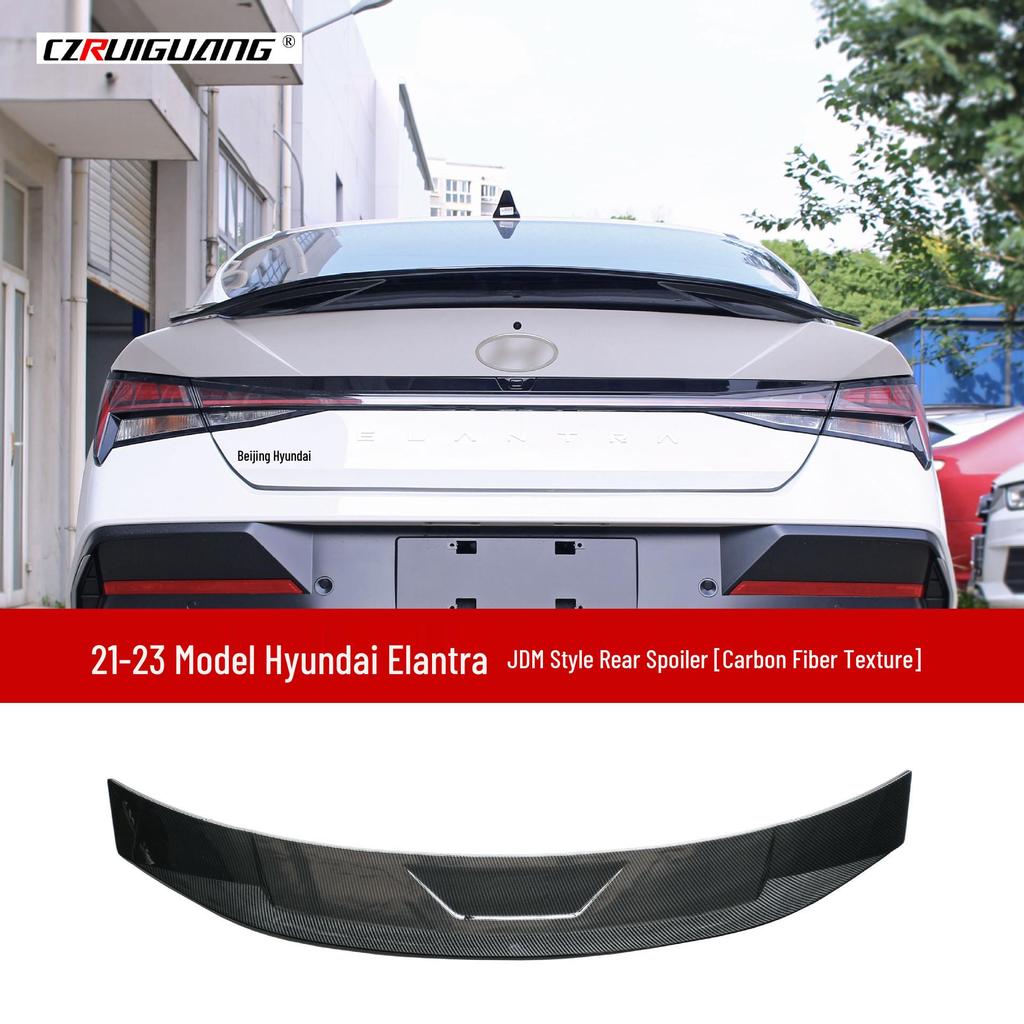 23-Model Hyundai Elantra Custom Body Kit: Front Splitter, Lip, Side Skirts, Louvers, Rear Spoiler, and Corner Protectors