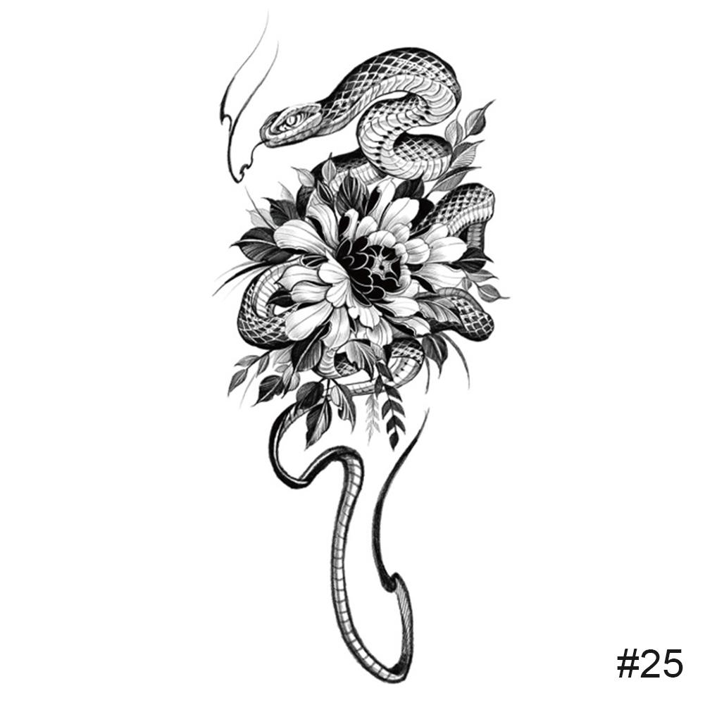 Temporary Small Fresh Colorful Tattoo Stickers Waterproof Long Lasting Tattoo Stickers Body Art Paste Painting Tattoo