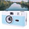 35mm Film Camera 28mm F/8 Reusable Retro Film Camera with Flash 27 Color Films for Students Adults Birthday Gifts