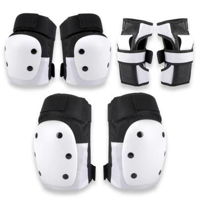 Rollschuh Knieschützer Set, Verdickte Edition, Erwachsene, Kinder, Sport Schoner, Rollschuh Set, Ski Schoner, 6-teiliges Set