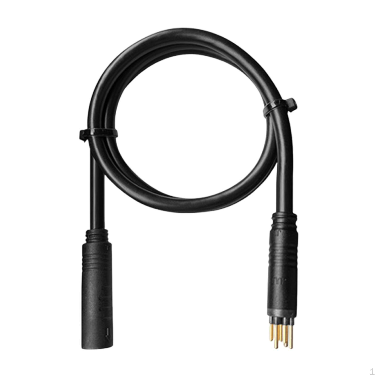 E Bike Motor Extension Cable 9 Resistant Easy to Install Professional Spare Parts Practical