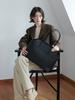 Reframe Ople Leather Big Shoulder Bag Black