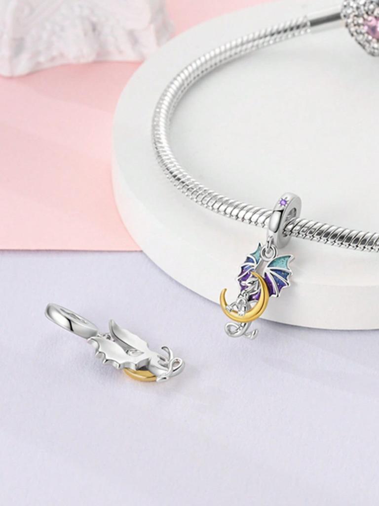 Charm Beautiful Plata Colorful Butterflies Bead For Charm Originales Bracelets Bead Jewelry Crafting WomenS Gifts