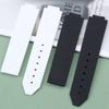 Damski silikonowy pasek do HUBLOT gumowy pasek Miękki wodoodporny zegarek akcesoria do zegarka sportowego 21mm-15mm