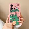 For Vivo Y36 4G 5G Case Dinosaur Soft Smooth Liquid Silicone Full Protection Anti Choc Phone Shell For Vivo Y 36 VivoY36 Cover