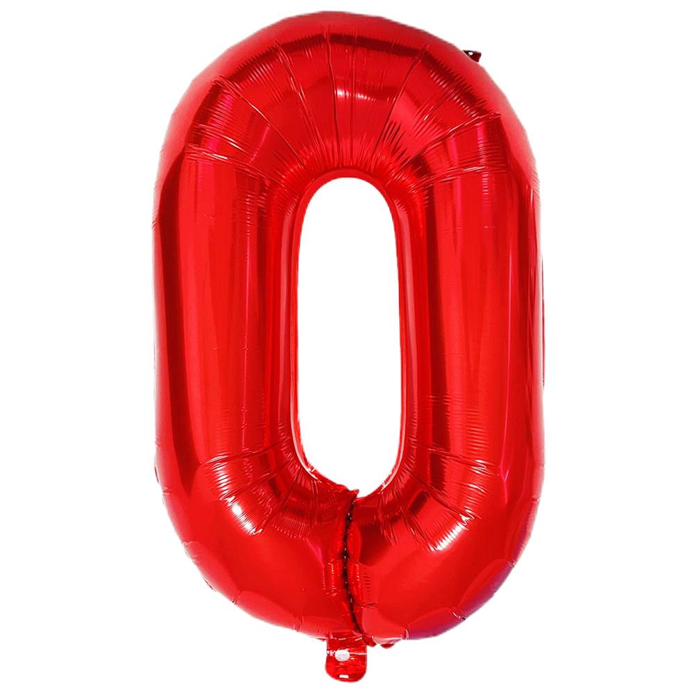 Multi Color Large Numbers 1 Balloon 32Inch 1 2 3 4 5 6 7 8 9 Birthday Ball Red Digit Bachelorette Balloons Figure Golob Balloons
