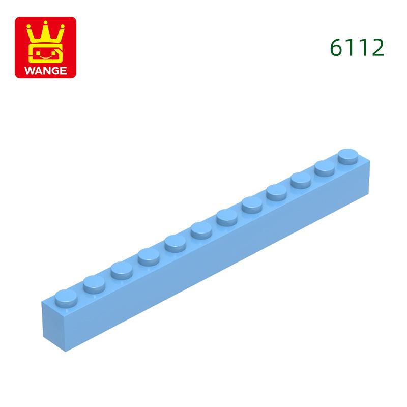 Non-Toxic 22 Pcs/Lot 6112 1X12 High 12 Hole Building Block Moc Color Accessories Compatible With Brick Diy Children'S Toy Assembly Gift