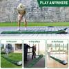 Light weight ABS Golf Practice Mat with Noise Reduction Surfaces for Quiet Durability Use at Homes or Course