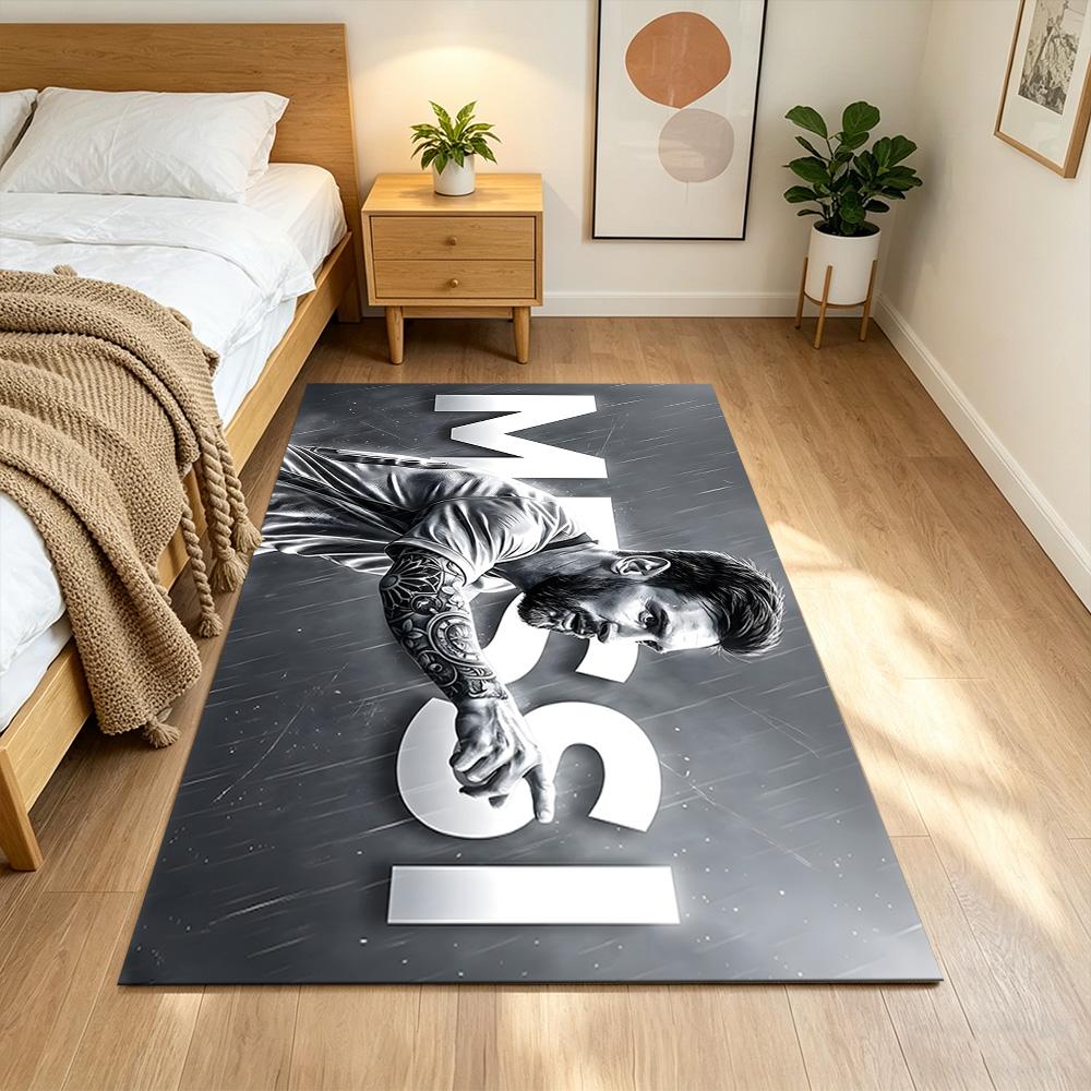 Messi Large Mouse Pad Desk Mouse Pad Study Desk Mat Non-Slip Rubber Bottom Office Desk Accessory