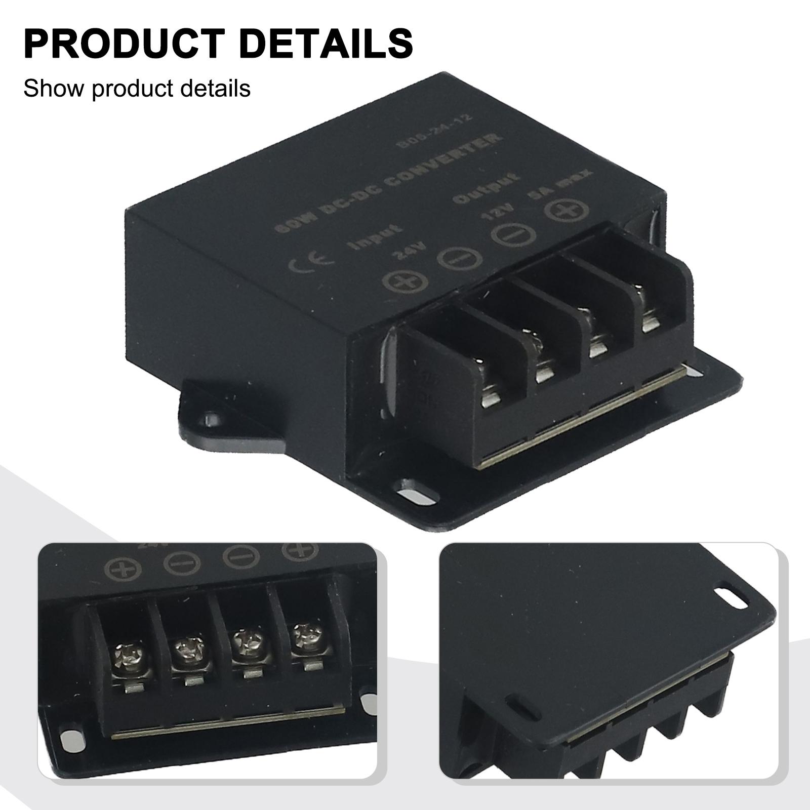

Voltage Regulator DC Converter Power Reliable Accessories B05-24-12 DC 24V To DC 12V Fittings Spare Parts Step Down China Mainland