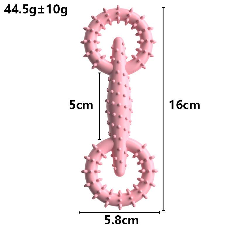 Suministros para mascotas, Juguetes para masticar para perros, Juguetes para la dentición de mascotas, Anillos para tirar, Cepillos de dientes para perros, Juguetes interactivos divertidos para perros