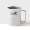 Two-color mouthwash cup household brushing cup washing cup couple simple toothbrush cup hit color ribbon handle tooth cylinder